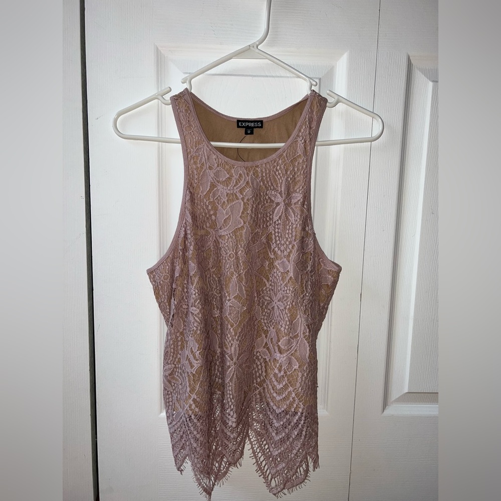 Express Lace Tank *New With Tags*